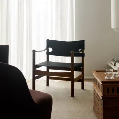 Canvas 21 Chair, olieret røget eg/sort canvas