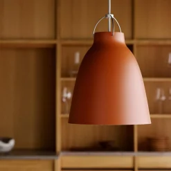 Caravaggio Matt P2 pendel, rusty red