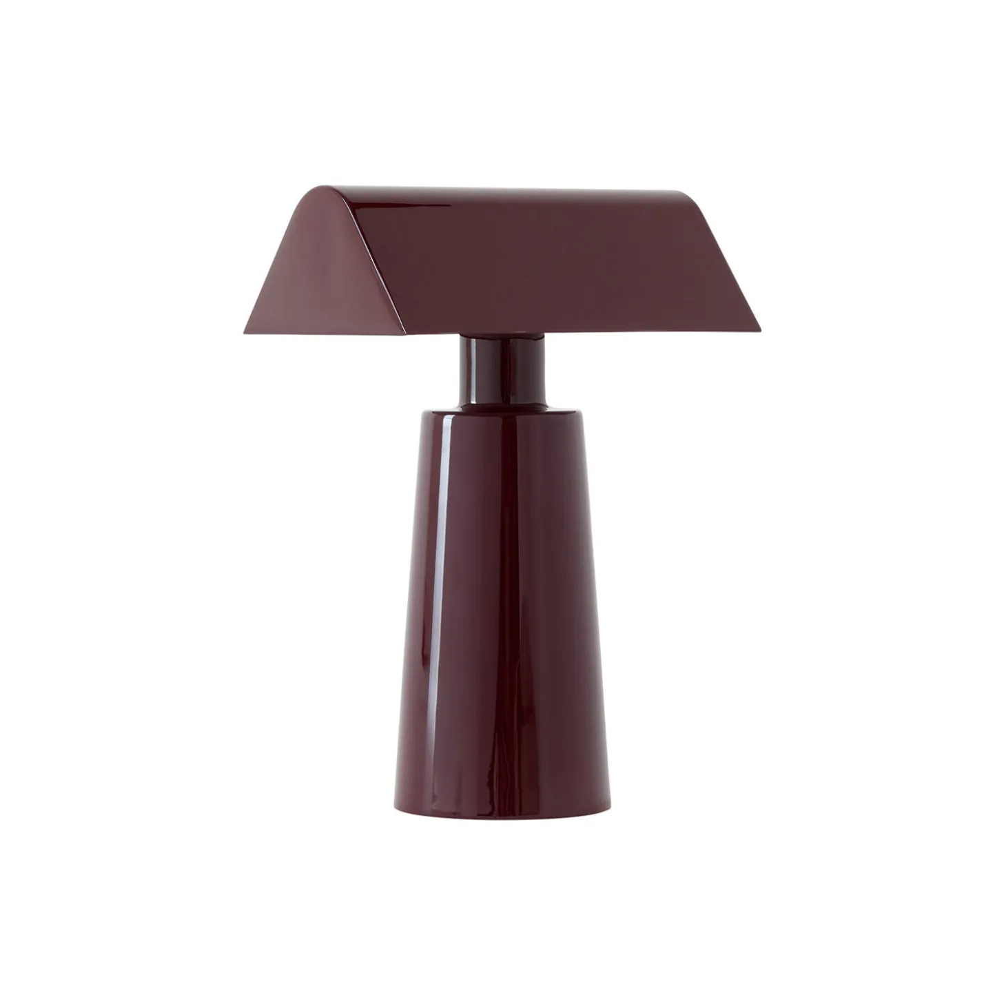 Caret MF1 transportabel bordlampe, dark burgundy