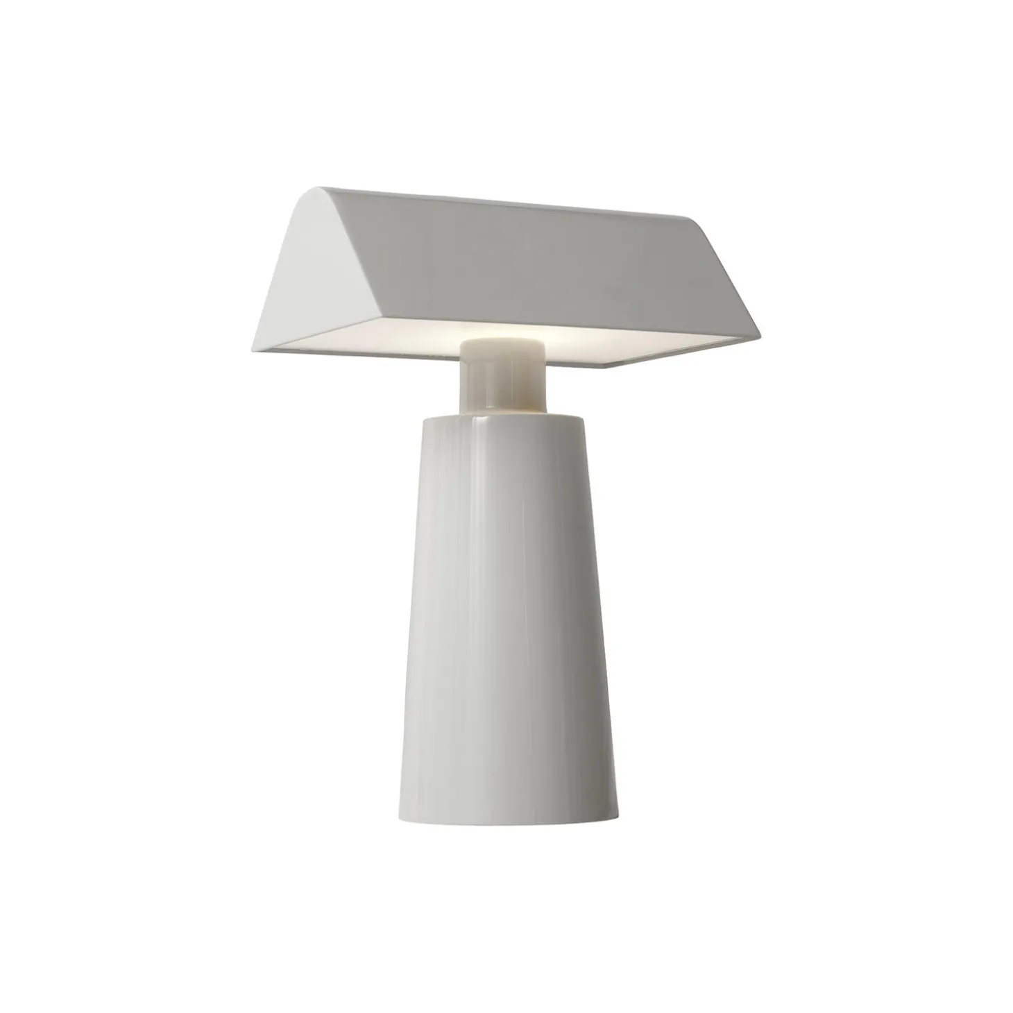Caret MF1 transportabel bordlampe, silk grey