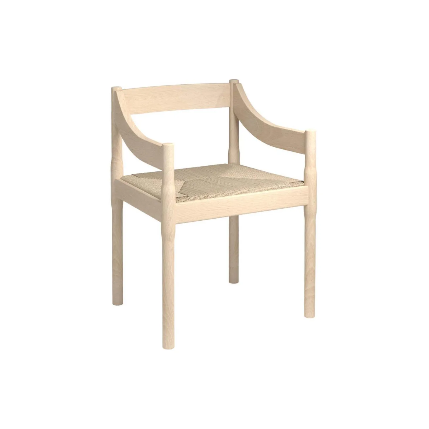 Carimate™ stol, ubehandlet bøg
