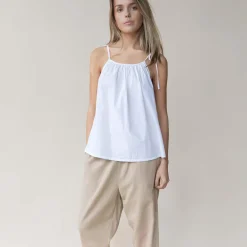 Carla bukser, sand beige