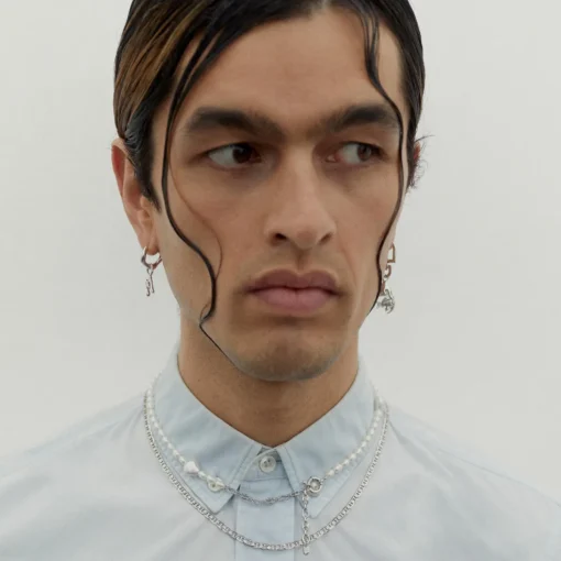 Carlo Necklace, silver
