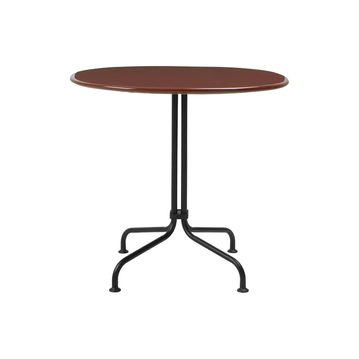 Carmel Bistro Outdoor Dining Table, matt rock red