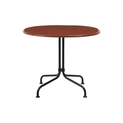 Carmel Bistro Outdoor Lounge Table, matt rock red
