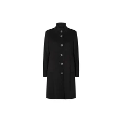 Cashmere Coat W New Parker, ebony black