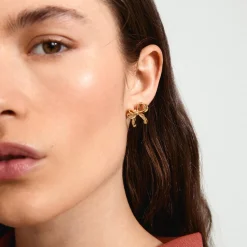 CASSIAN Ørestikker, gold plated