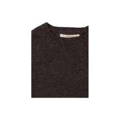 Cathy Knit Sweater, brown melange