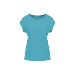 CC Heart Basic T-shirt, aqua blue