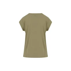 CC Heart Basic T-shirt, dusty olive