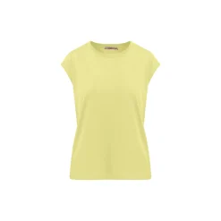 CC Heart Basic T-shirt, warm lemon