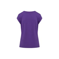 CC Heart Basic T-shirt, warm purple