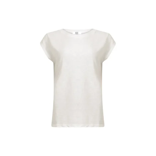 CC Heart Basic T-shirt, white