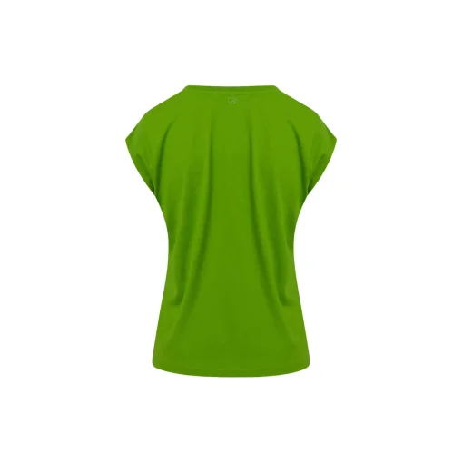CC Heart Basic V-neck T-shirt, flash green