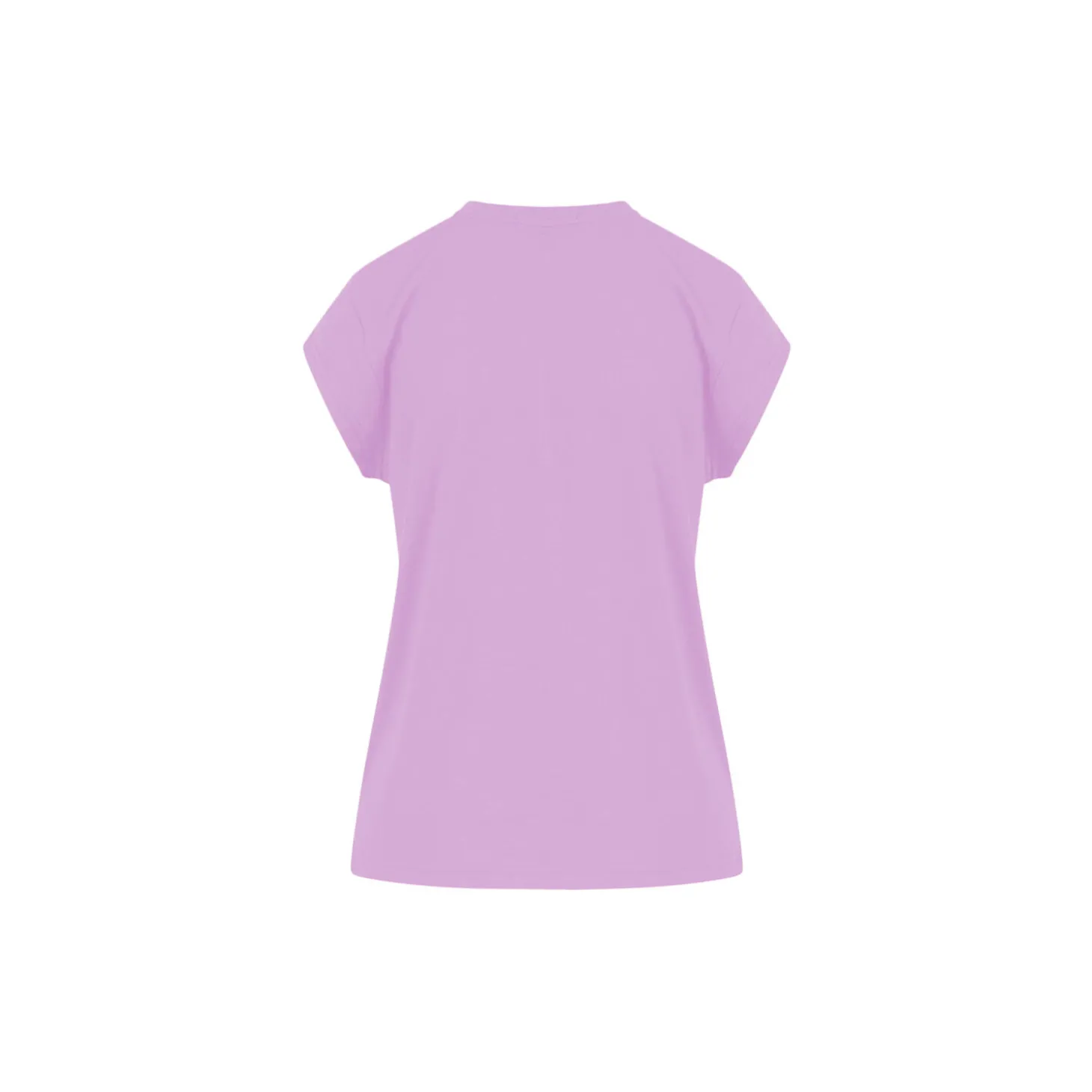 CC Heart Basic V-neck T-shirt, lavender