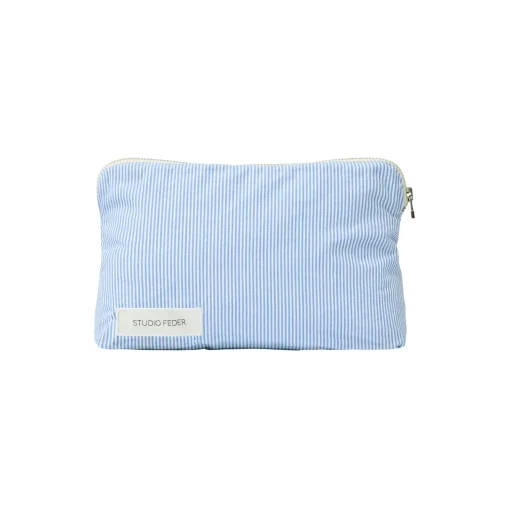 Celia mini toilettaske, milk stripe
