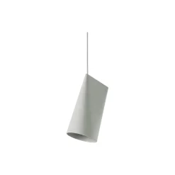 Ceramic Pendant, light grey