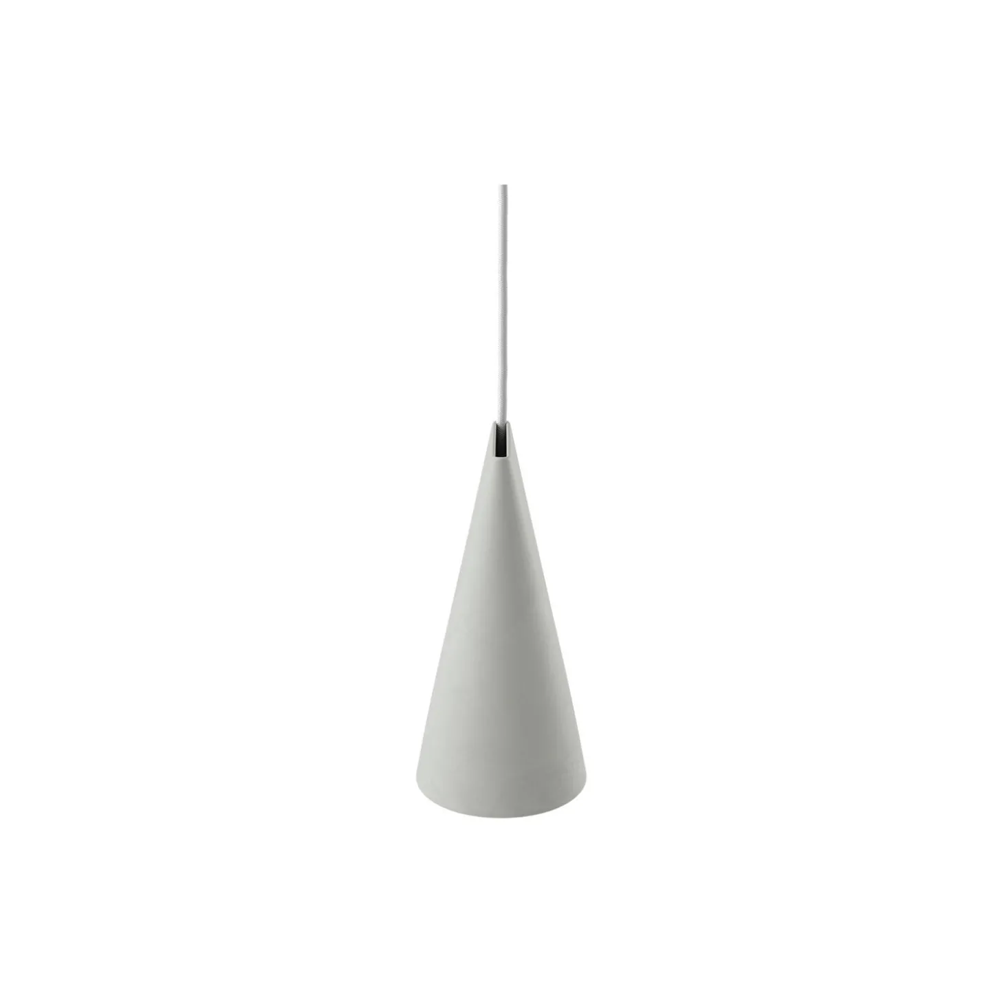 Ceramic Pendant, light grey