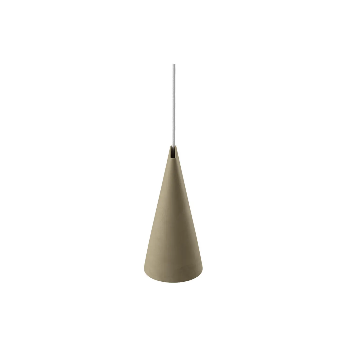 Ceramic Pendant, olive