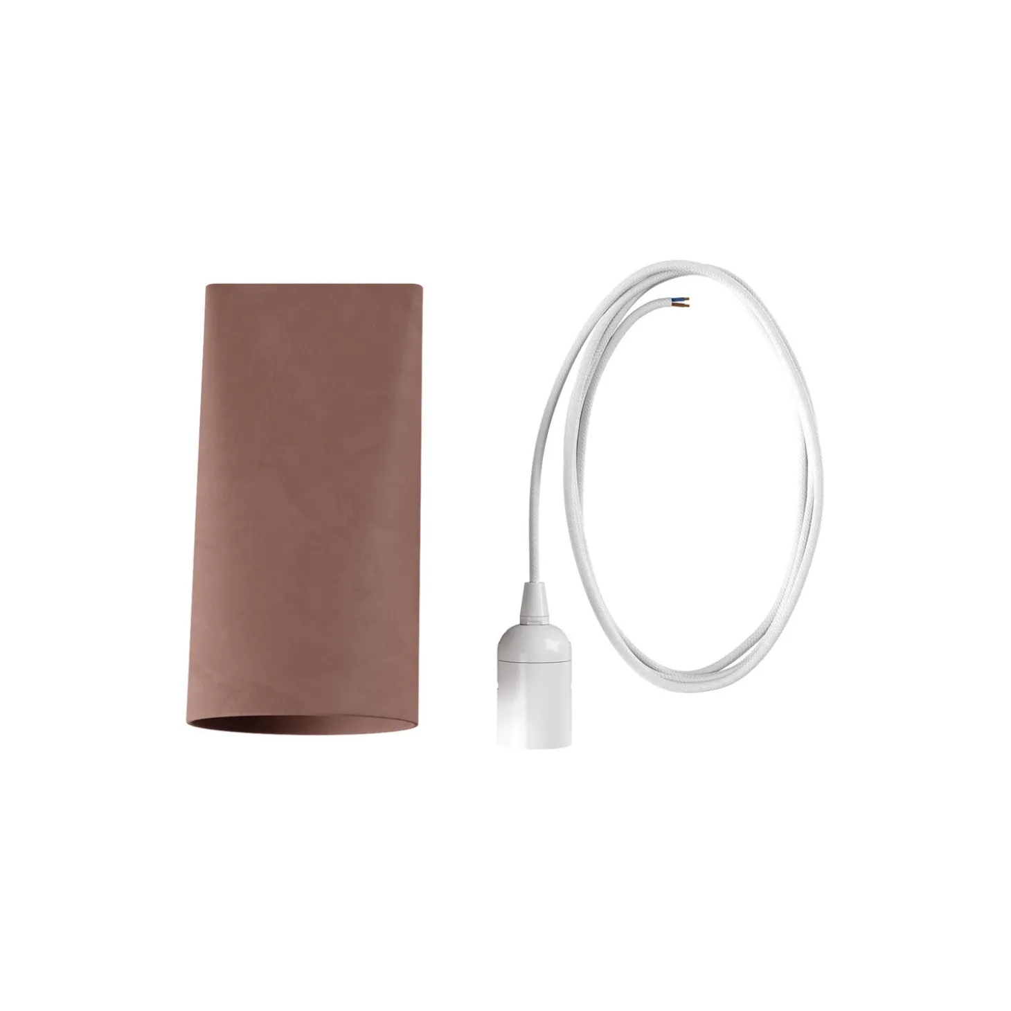 Ceramic Pendant, terracotta