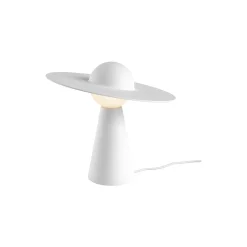 Ceramic Table Lamp, white