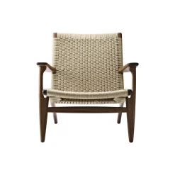 CH25 loungestol, olieret valnød/natur