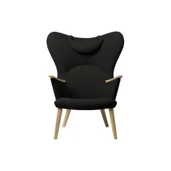 CH78 Mama Bear loungestol, dark green/olieret eg