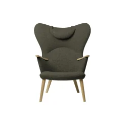 CH78 Mama Bear loungestol, green/olieret eg
