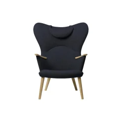CH78 Mama Bear loungestol, navy/sæbebehandlet eg