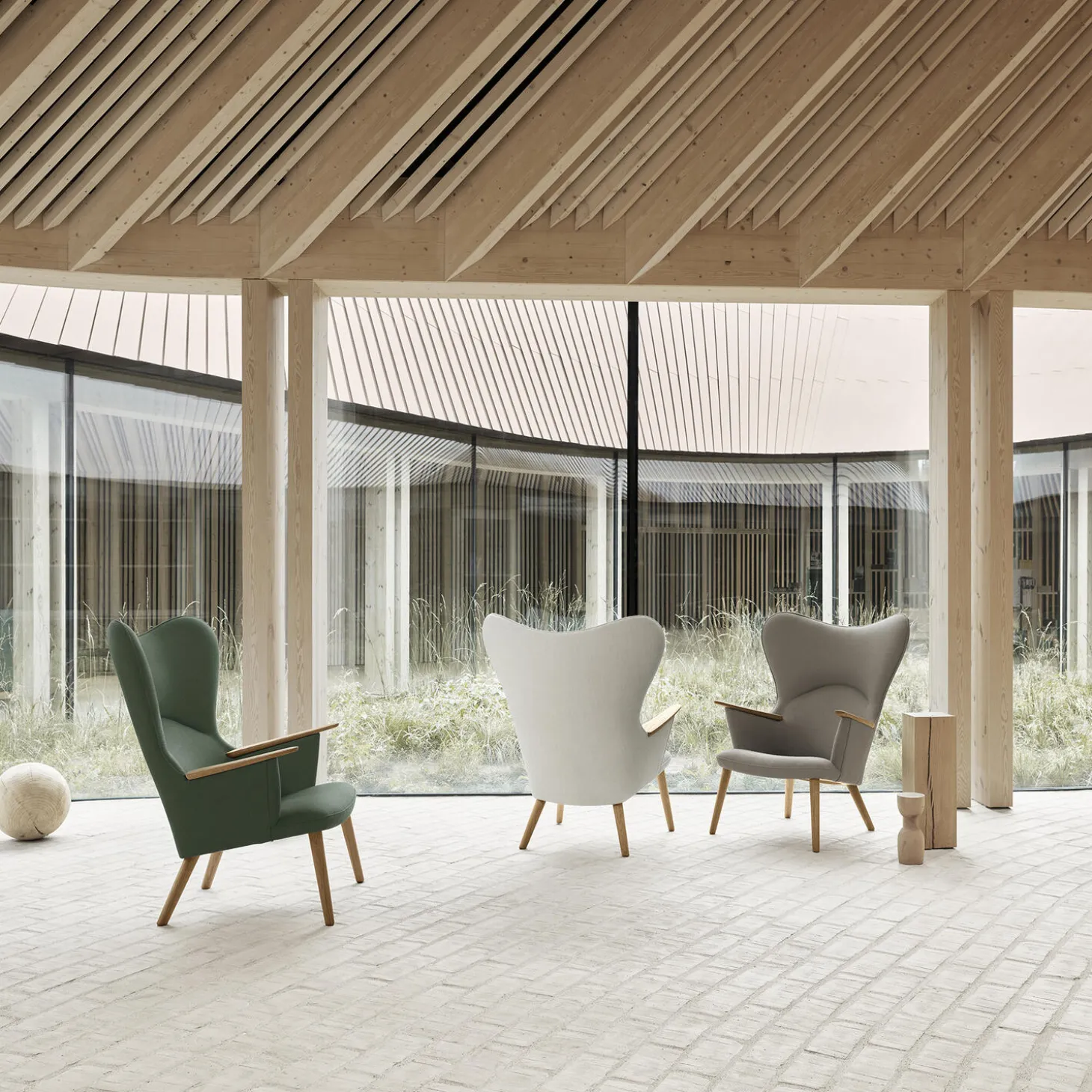 CH78 Mama Bear loungestol, umber 61273