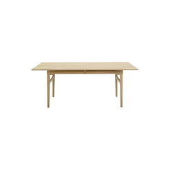 CH327 spisebord, sæbebehandlet bøg