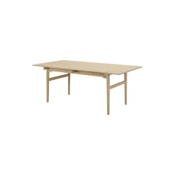 CH327 spisebord, sæbebehandlet bøg