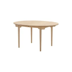 CH337 spisebord, sæbebehandlet eg