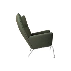 CH445 Wing Chair loungestol, Passion 3101