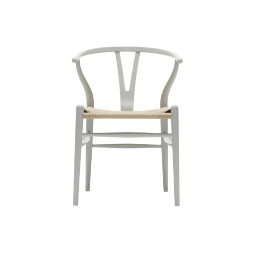 CH24 Y-stolen spisebordsstol, silver grey/natur