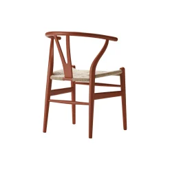 CH24 Y-stolen spisebordsstol, soft terracotta