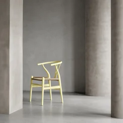 CH24 Y-stolen spisebordsstol, soft hollyhock