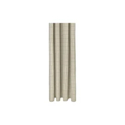Chambray Shower Curtain, grid