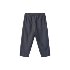 Check Pant, brown/blue check comb.
