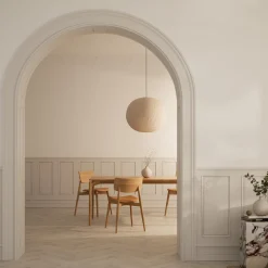 Chiara spisebordsstol, Davos 2758 Brandy/naturolieret eg