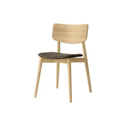 Chiara spisebordsstol, Davos 2179 Umbra/hvidolieret eg