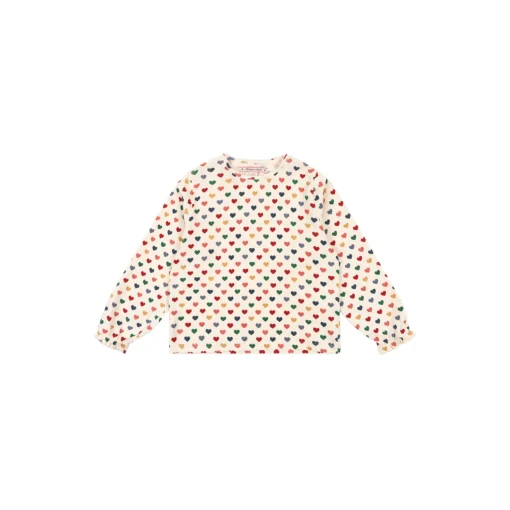 Chleo Blouse, coeur coloré