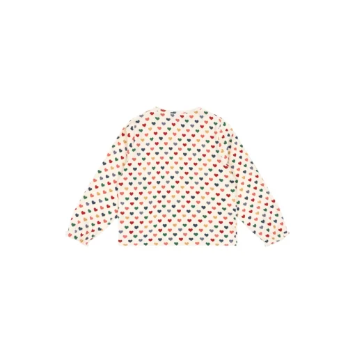 Chleo Blouse, coeur coloré