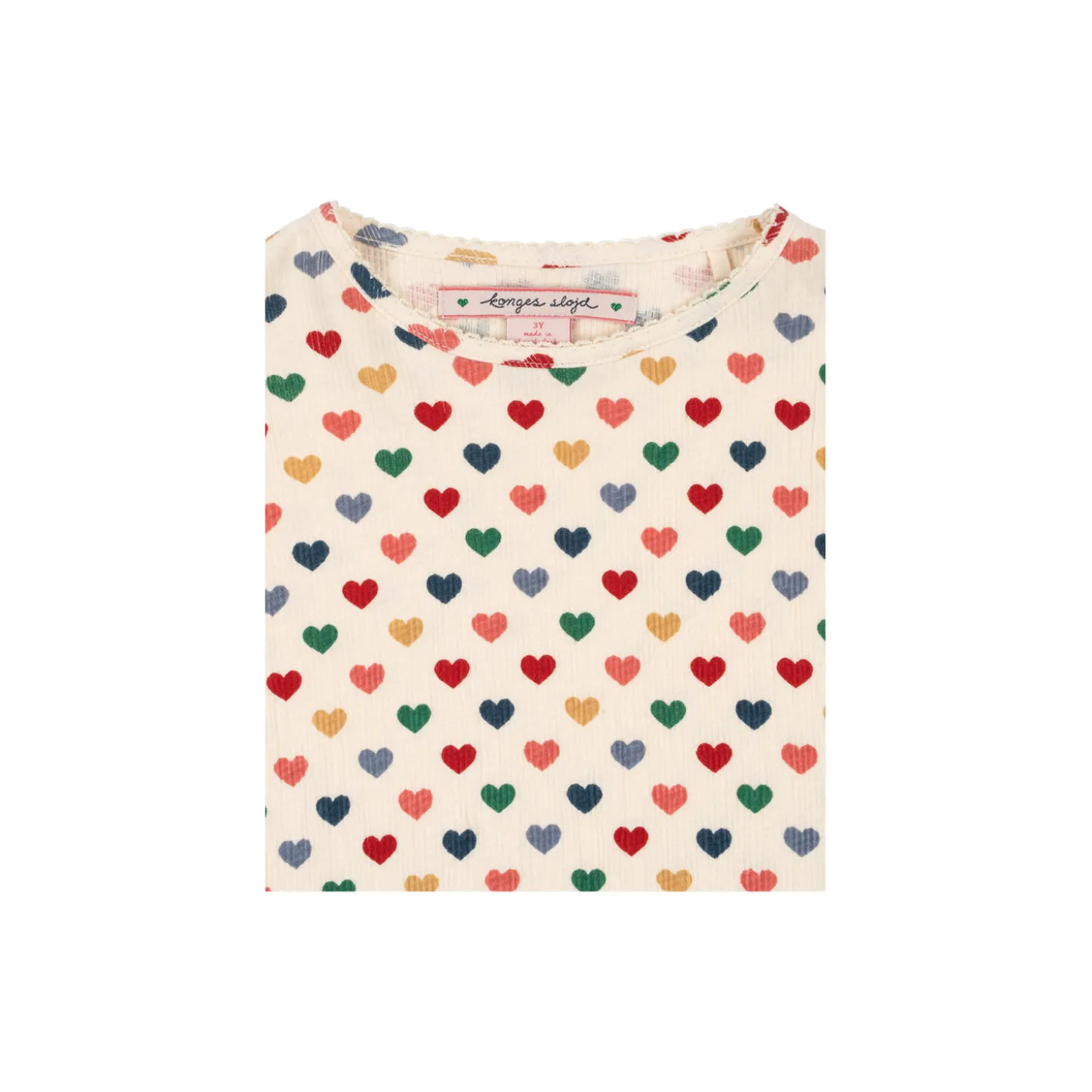 Chleo Blouse, coeur coloré