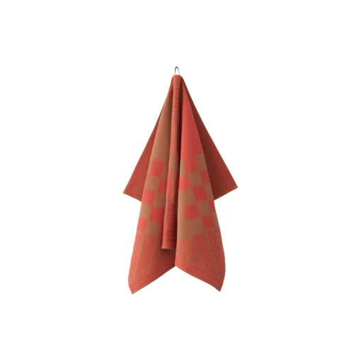 CHRISTMAS viskestykke, archive red