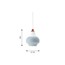 Cirque pendel, kobber