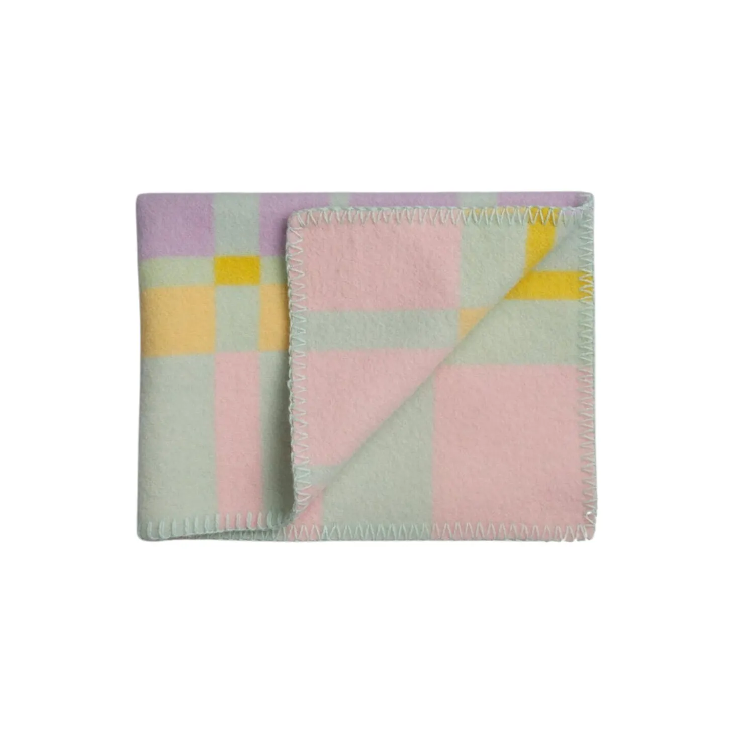 CITY Baby Size Throw, pastel