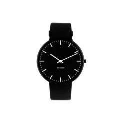 City Hall armbåndsur, black/black/black