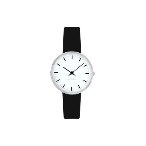 City Hall armbåndsur, white/steel/black