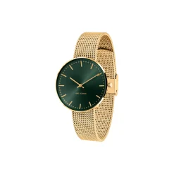 City Hall Evergreen armbåndsur, green/gold/matt gold